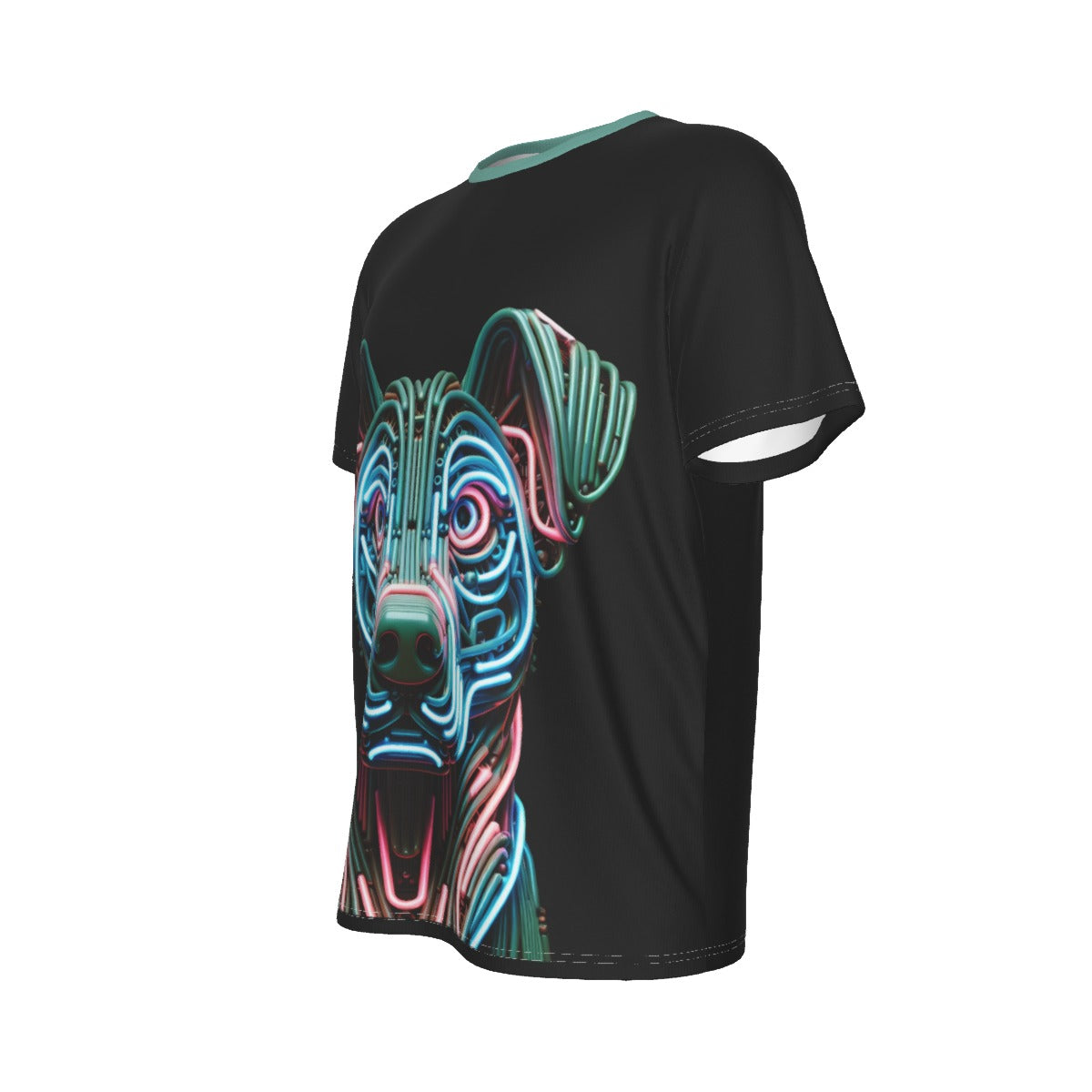 All-Over Print Men's O-Neck Sports T-Shirt