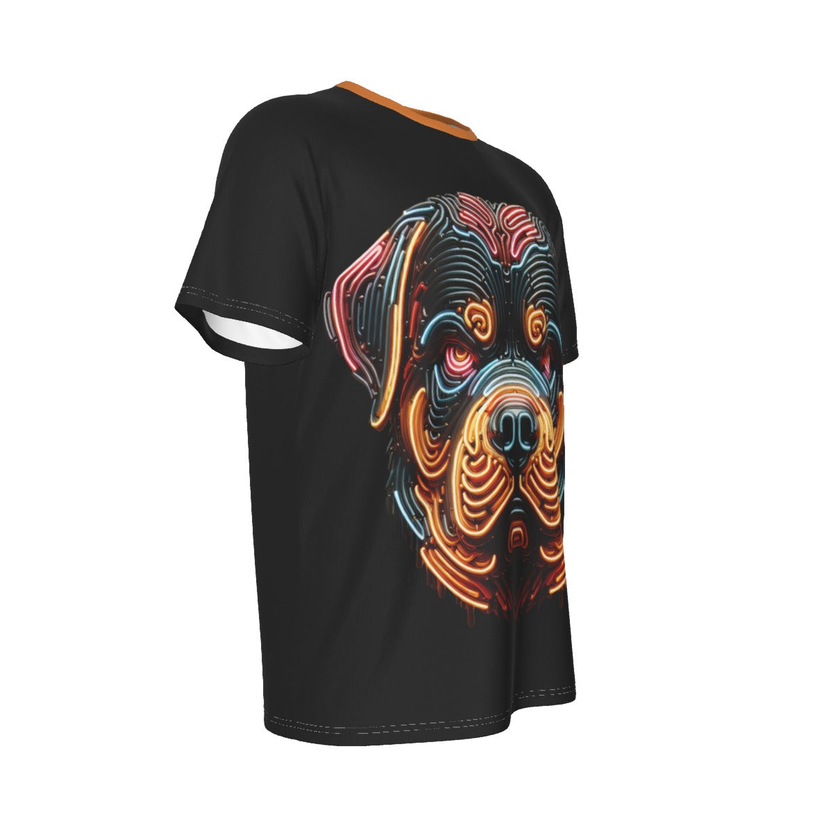 All-Over Print Men's O-Neck Sports T-Shirt
