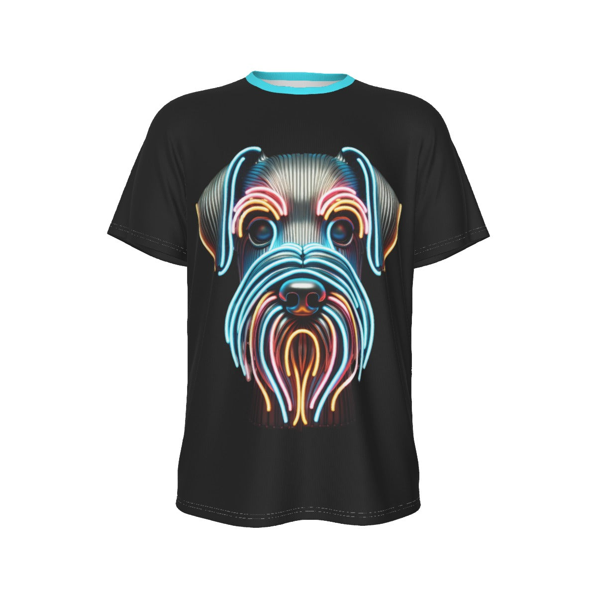 All-Over Print Men's O-Neck Sports T-Shirt