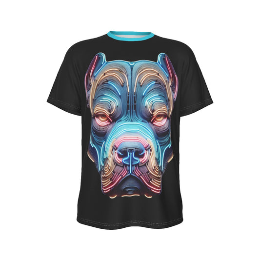 All-Over Print Men's O-Neck Sports T-Shirt