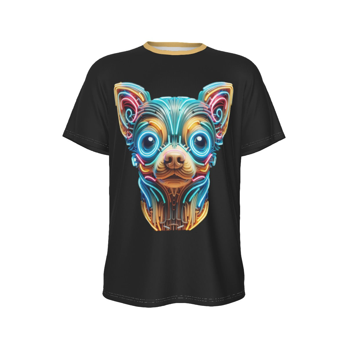 All-Over Print Men's O-Neck Sports T-Shirt