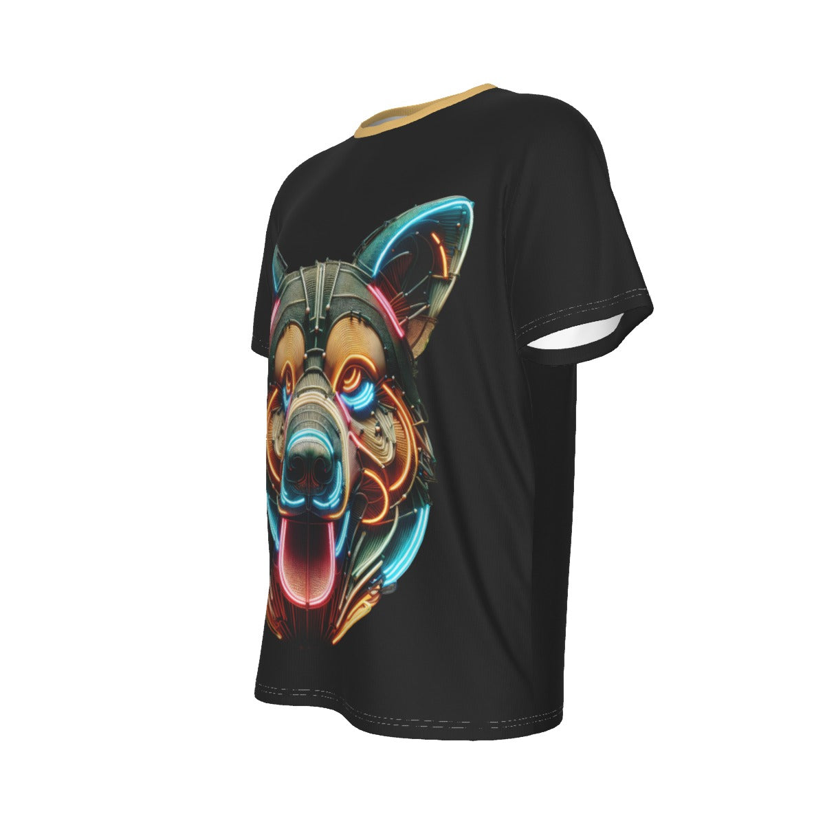 All-Over Print Men's O-Neck Sports T-Shirt