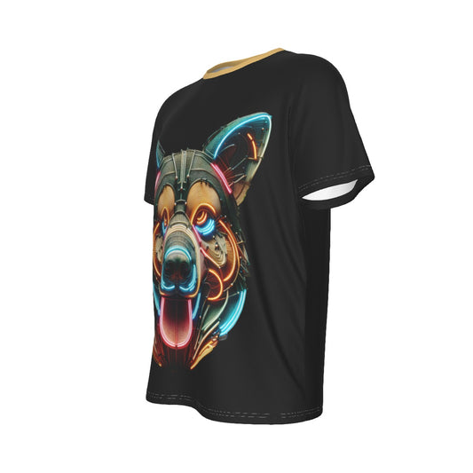 All-Over Print Men's O-Neck Sports T-Shirt