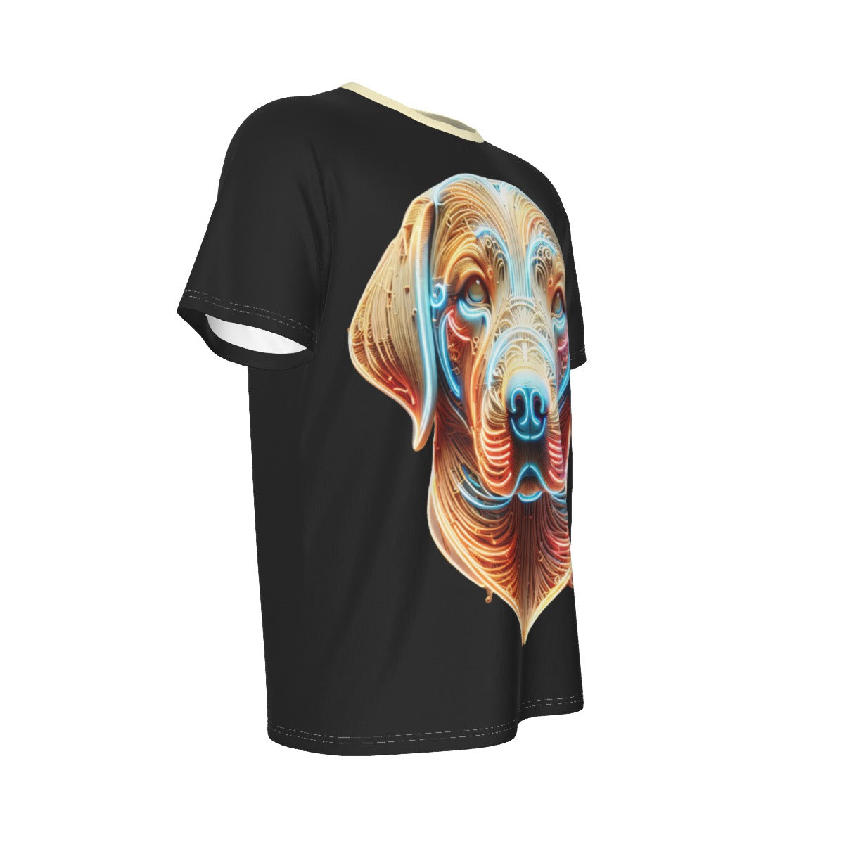 All-Over Print Men's O-Neck Sports T-Shirt