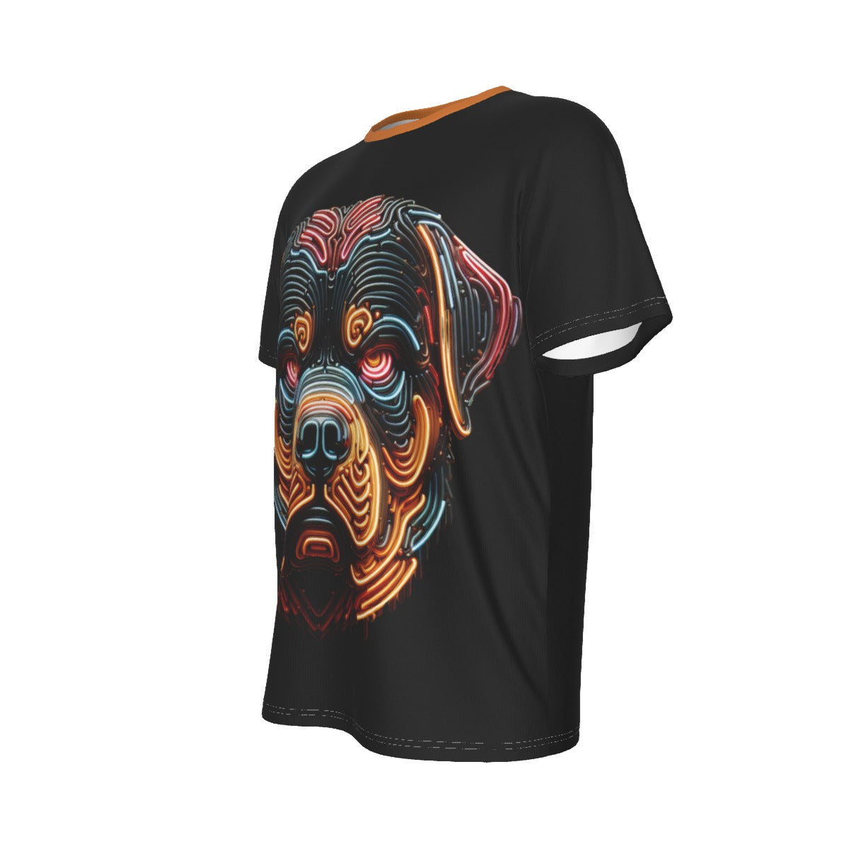 All-Over Print Men's O-Neck Sports T-Shirt