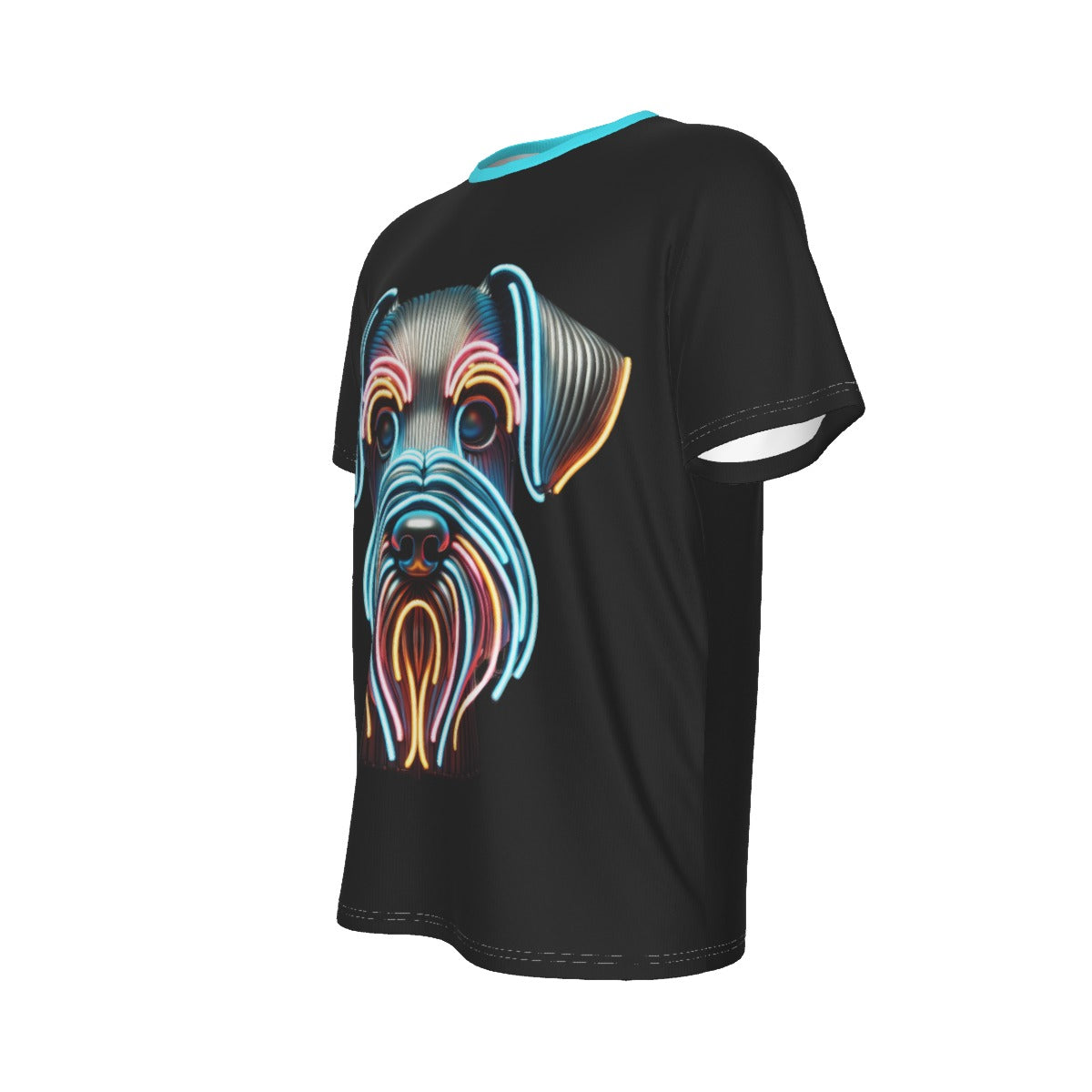All-Over Print Men's O-Neck Sports T-Shirt