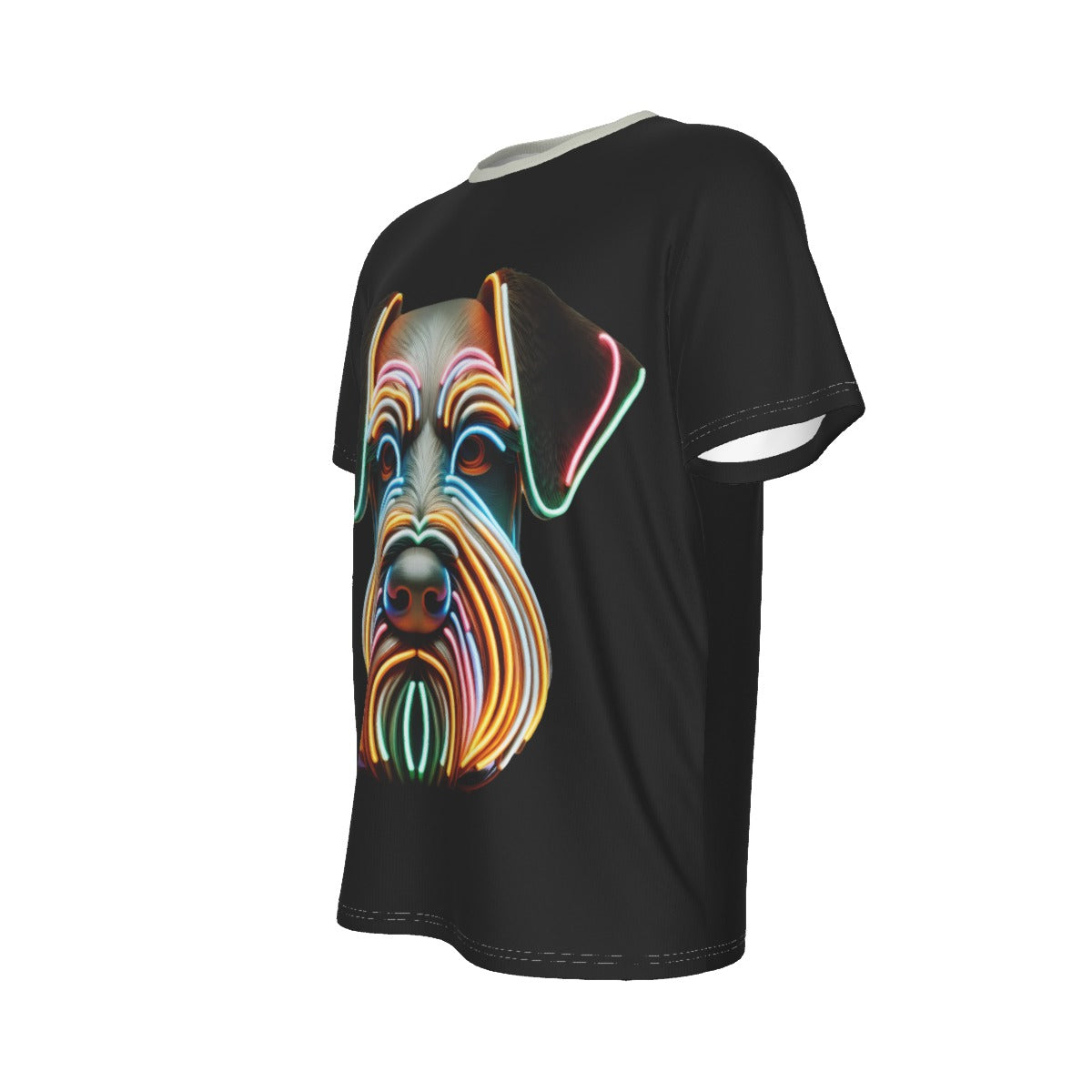 All-Over Print Men's O-Neck Sports T-Shirt
