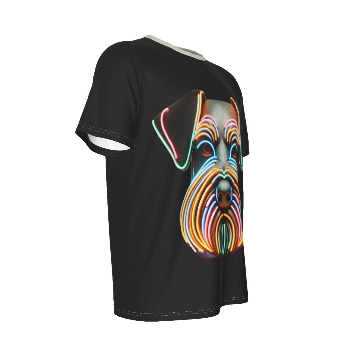 All-Over Print Men's O-Neck Sports T-Shirt