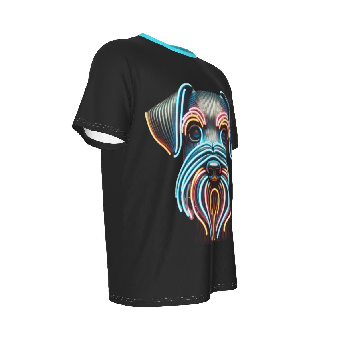 All-Over Print Men's O-Neck Sports T-Shirt