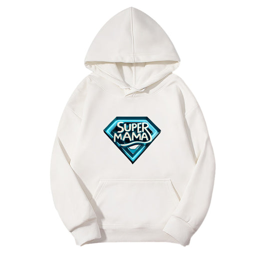 Sudadera tipo Hoodie Super Mamá