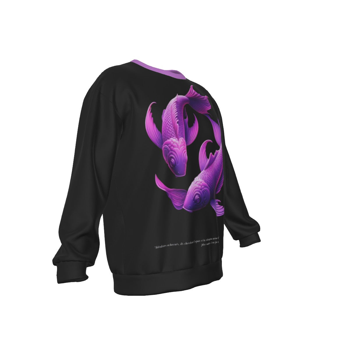 Sudadera Unisex Cuello Redondo Zodiaco Piscis