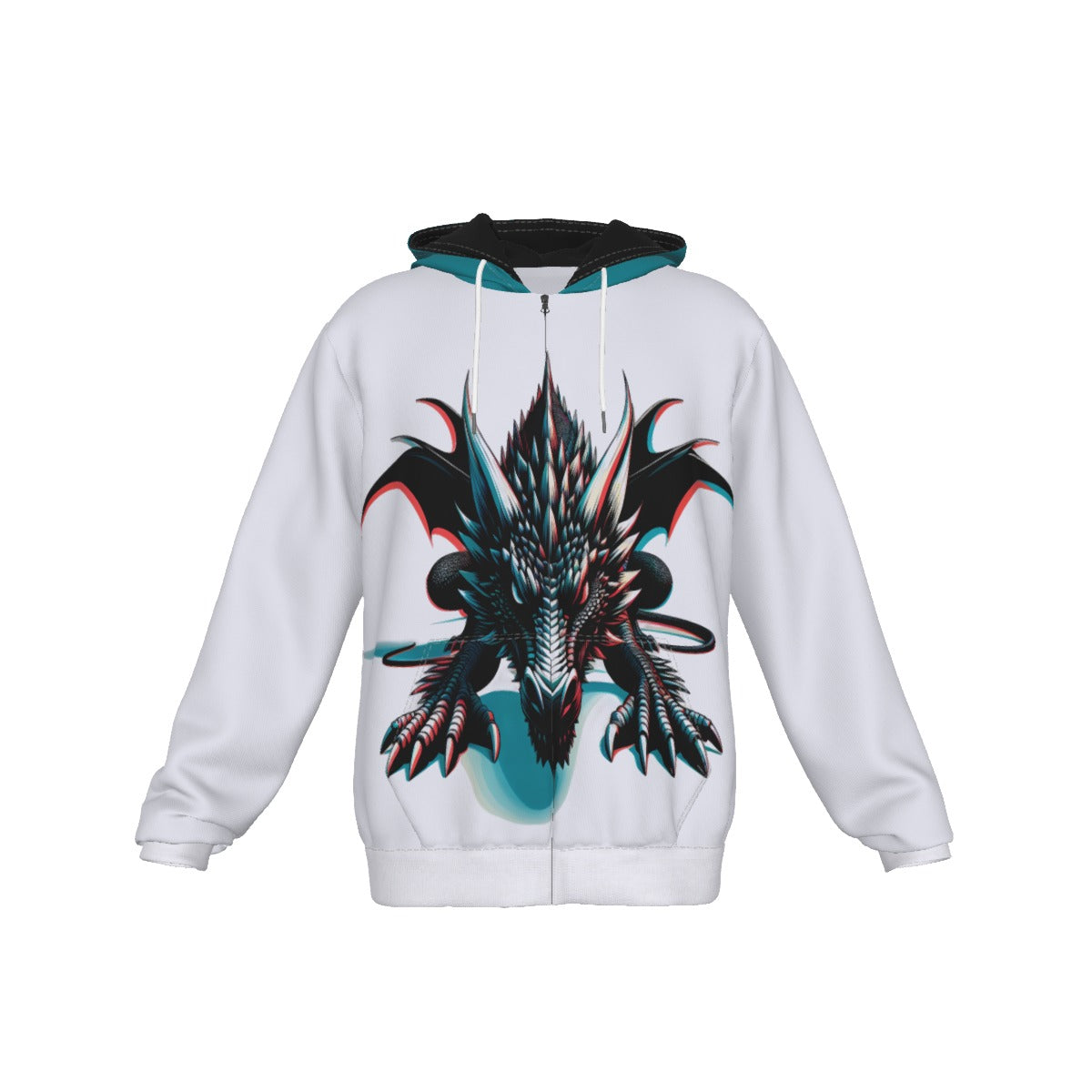 Chamarra tipo Hoodie Dragón.