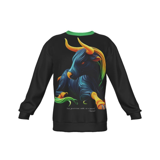 Sudadera Unisex Cuello Redondo Zodiaco Tauro