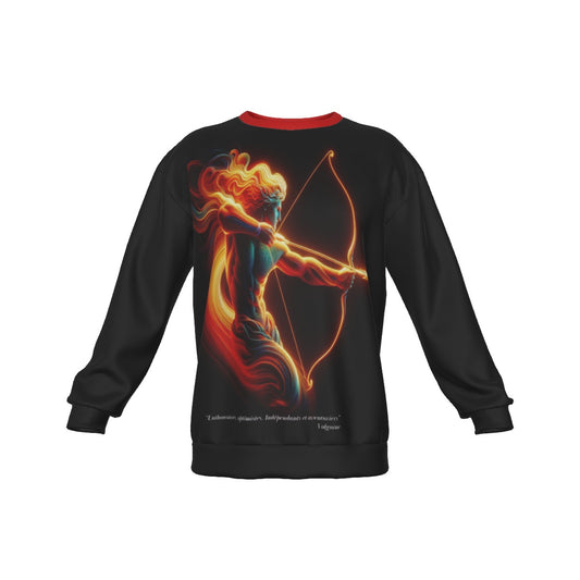 Sudadera Unisex Cuello Redondo Zodiaco Sagitario