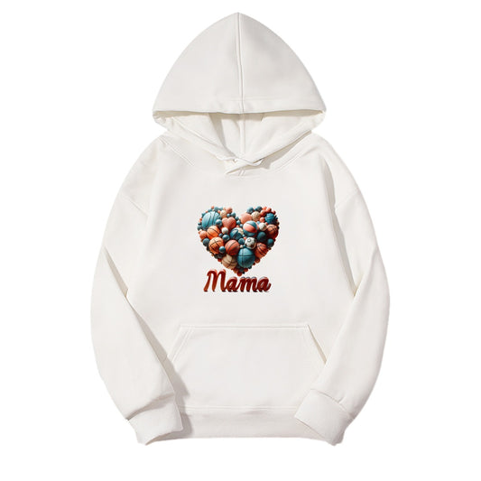 Sudadera tipo Hoodie Corazón de Mamá