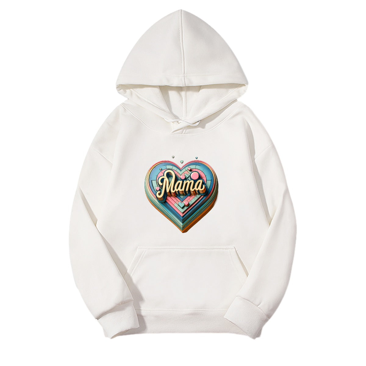 Sudadera tipo Hoodie Corazón de Mamá