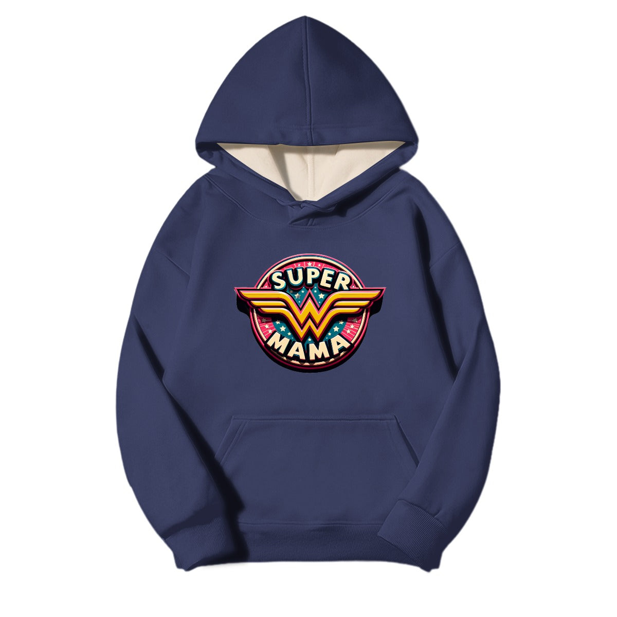 Sudadera tipo Hoodie Super Mamá