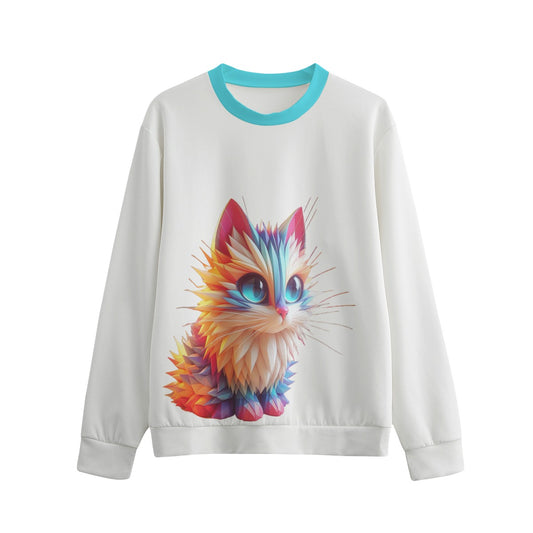 Sudadera Unisex Cuello Redondo Gatos