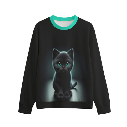 Sudadera Unisex Cuello Redondo Gatos