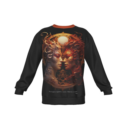 Sudadera Unisex Cuello Redondo Zodiaco Geminis