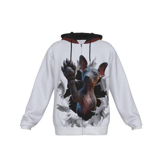 Chamarra tipo Hoodie Perros