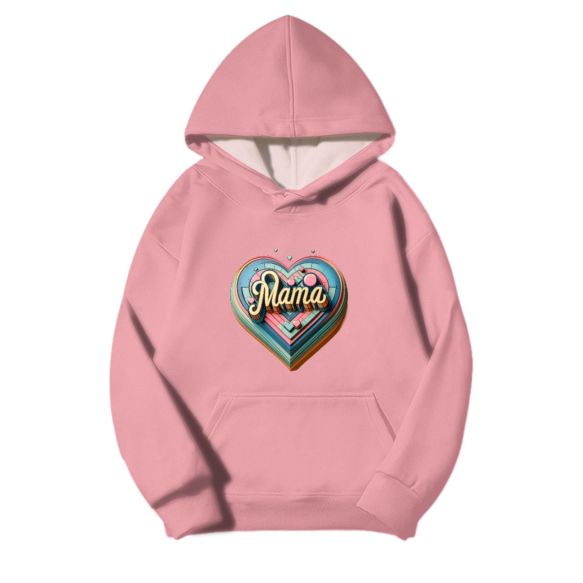 Sudadera tipo Hoodie Corazón de Mamá