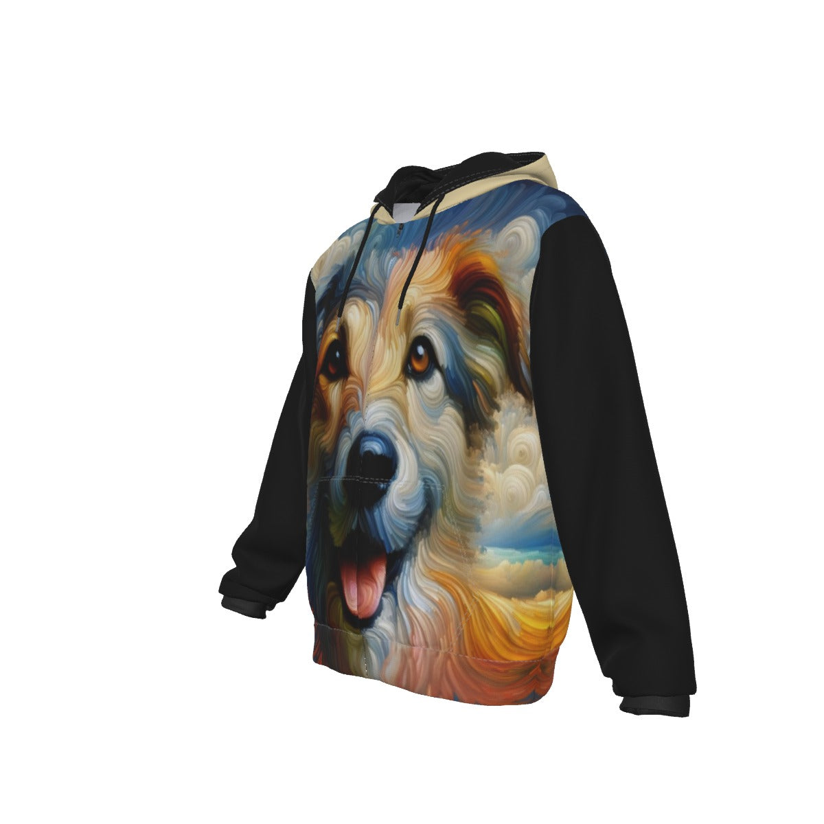 Chamarra tipo Hoodie Perros