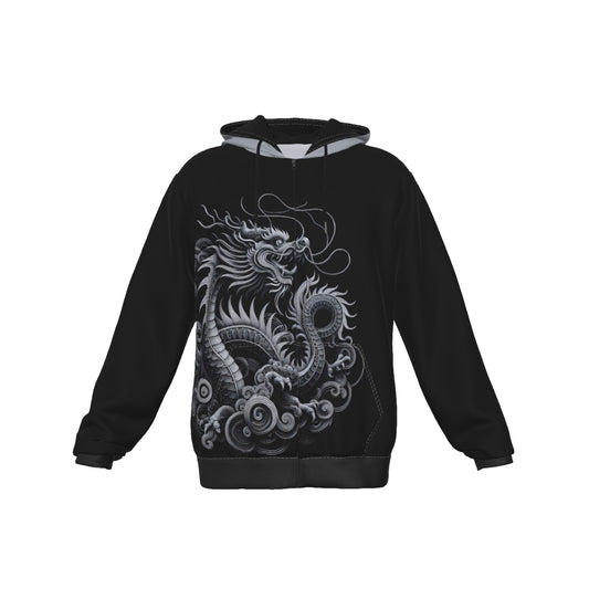 Chamarra tipo Hoodie Dragón.