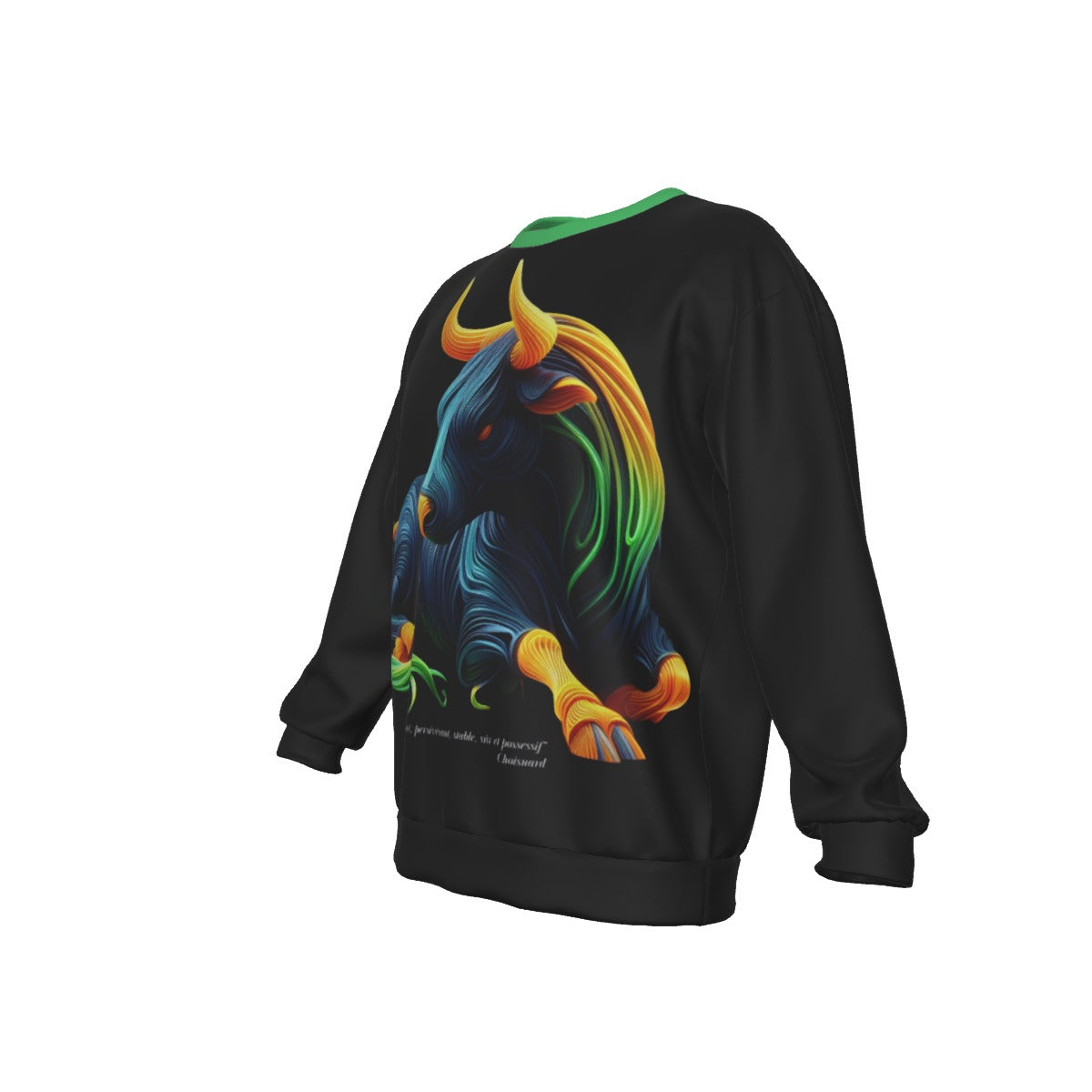 Sudadera Unisex Cuello Redondo Zodiaco Tauro