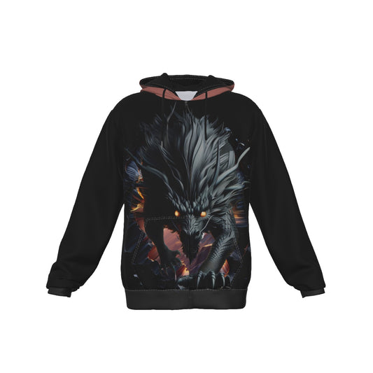 Chamarra tipo Hoodie Dragón.