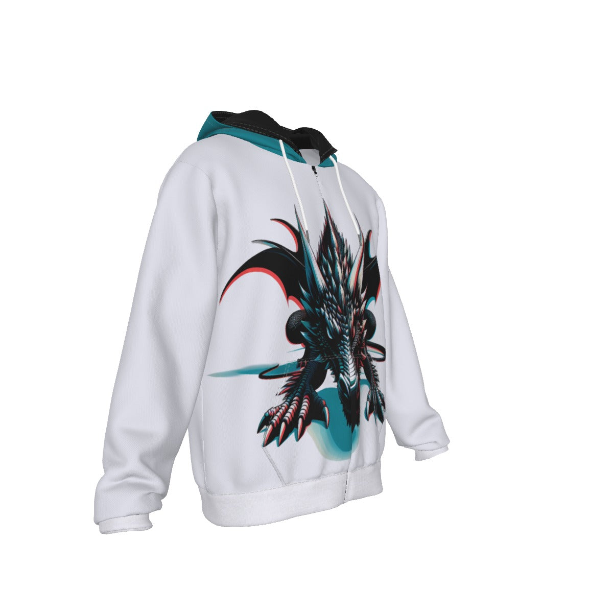 Chamarra tipo Hoodie Dragón.