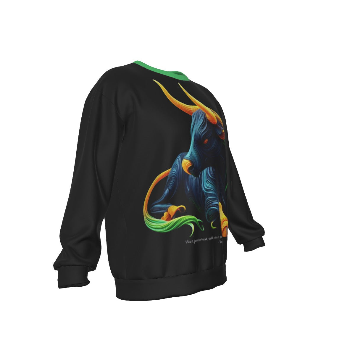 Sudadera Unisex Cuello Redondo Zodiaco Tauro