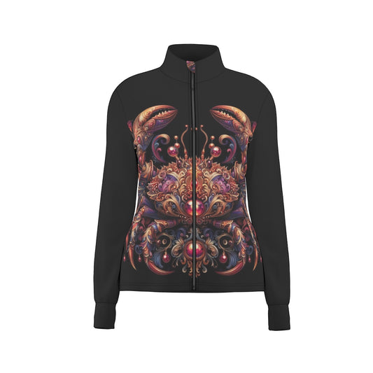 Cancer Zodiac Round Neck Jacket