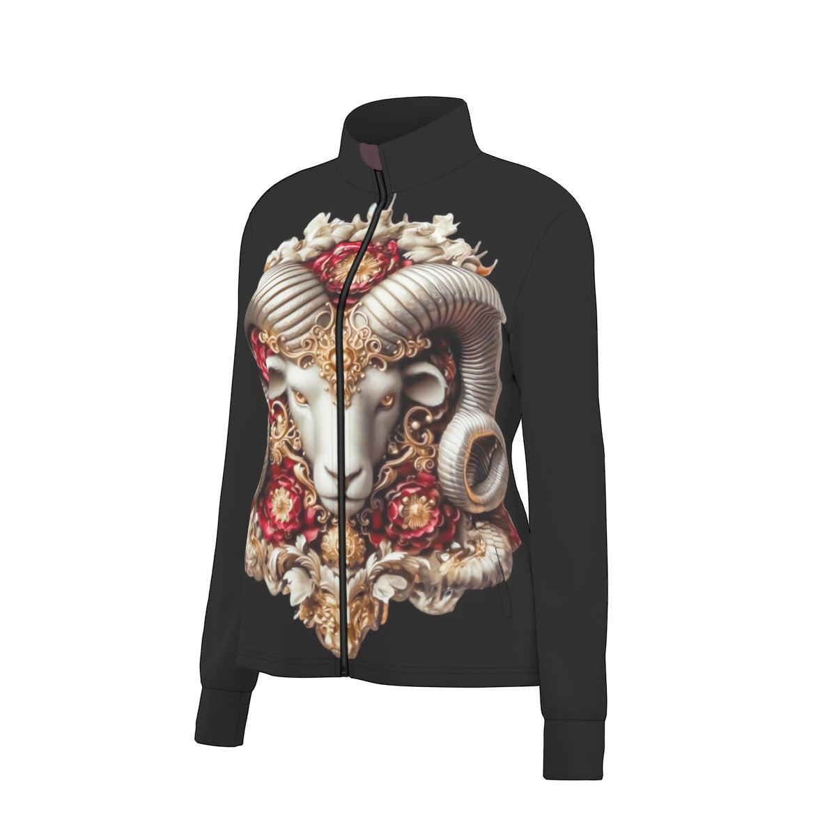 Aries Zodiac Round Neck Jacket