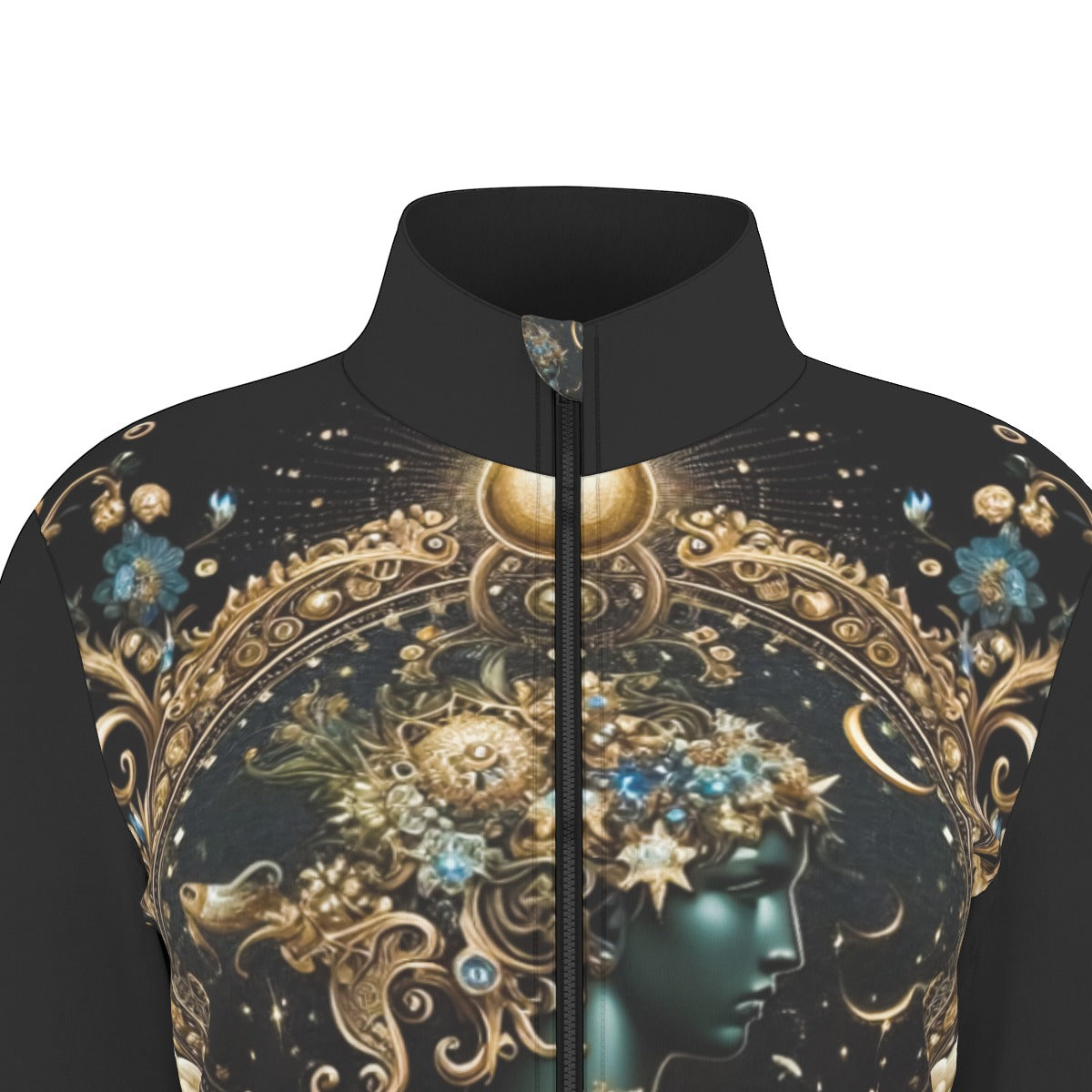 Virgo Zodiac Round Neck Jacket