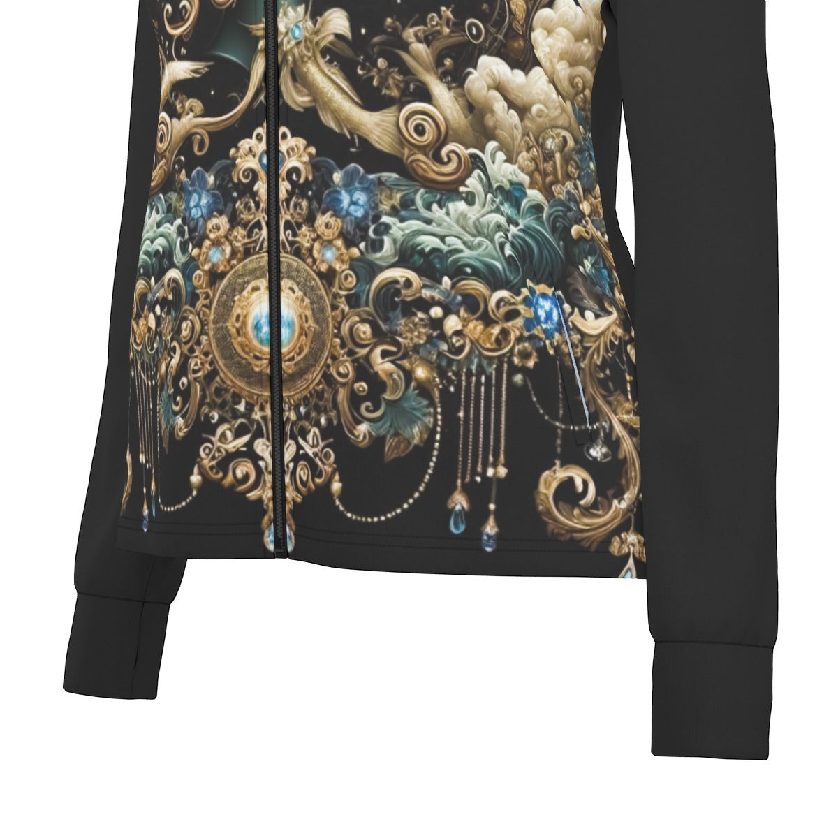 Virgo Zodiac Round Neck Jacket