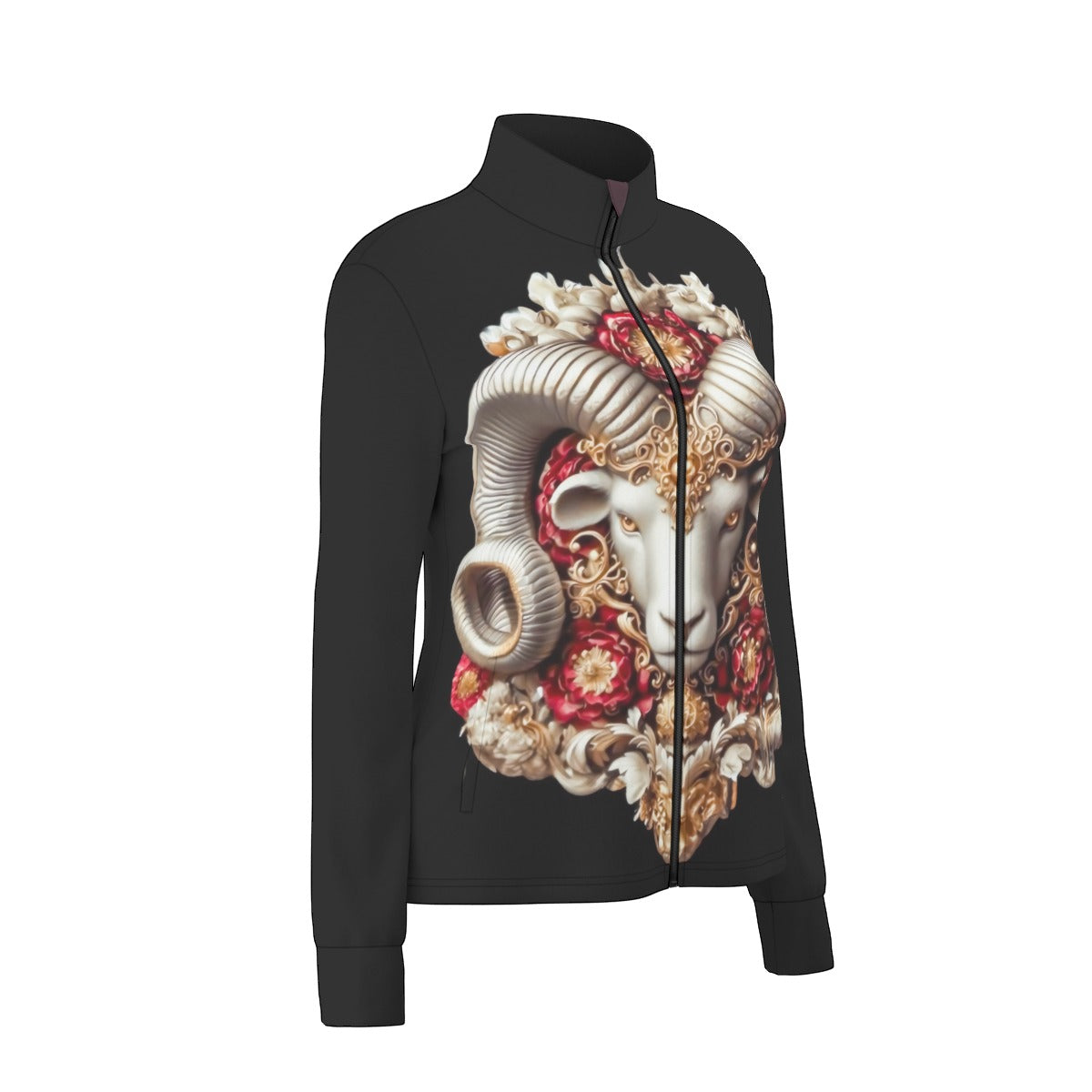 Aries Zodiac Round Neck Jacket