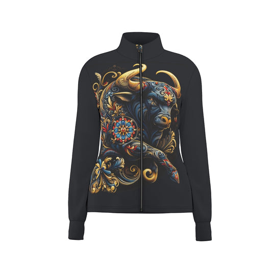 Taurus Zodiac Round Neck Jacket