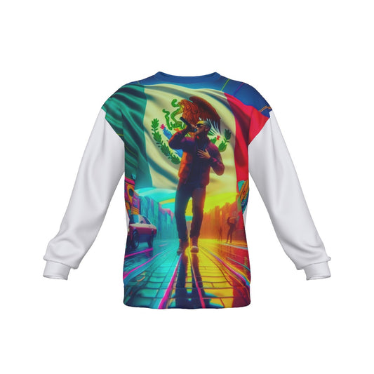 Sudadera Unisex Cuello Redondo Arte Callejero