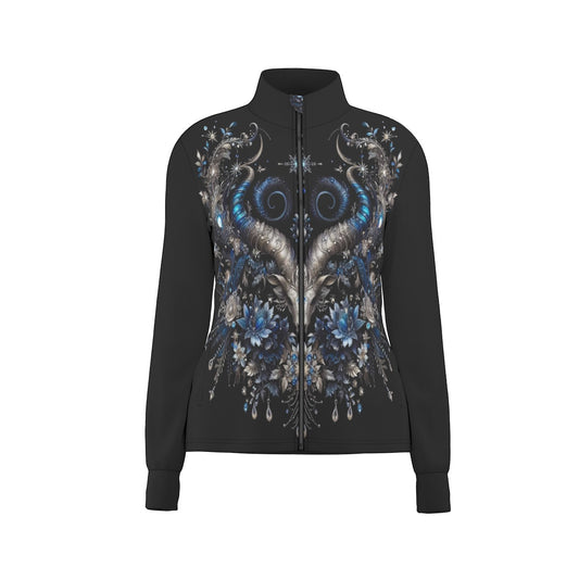 Capricorn Zodiac Round Neck Jacket