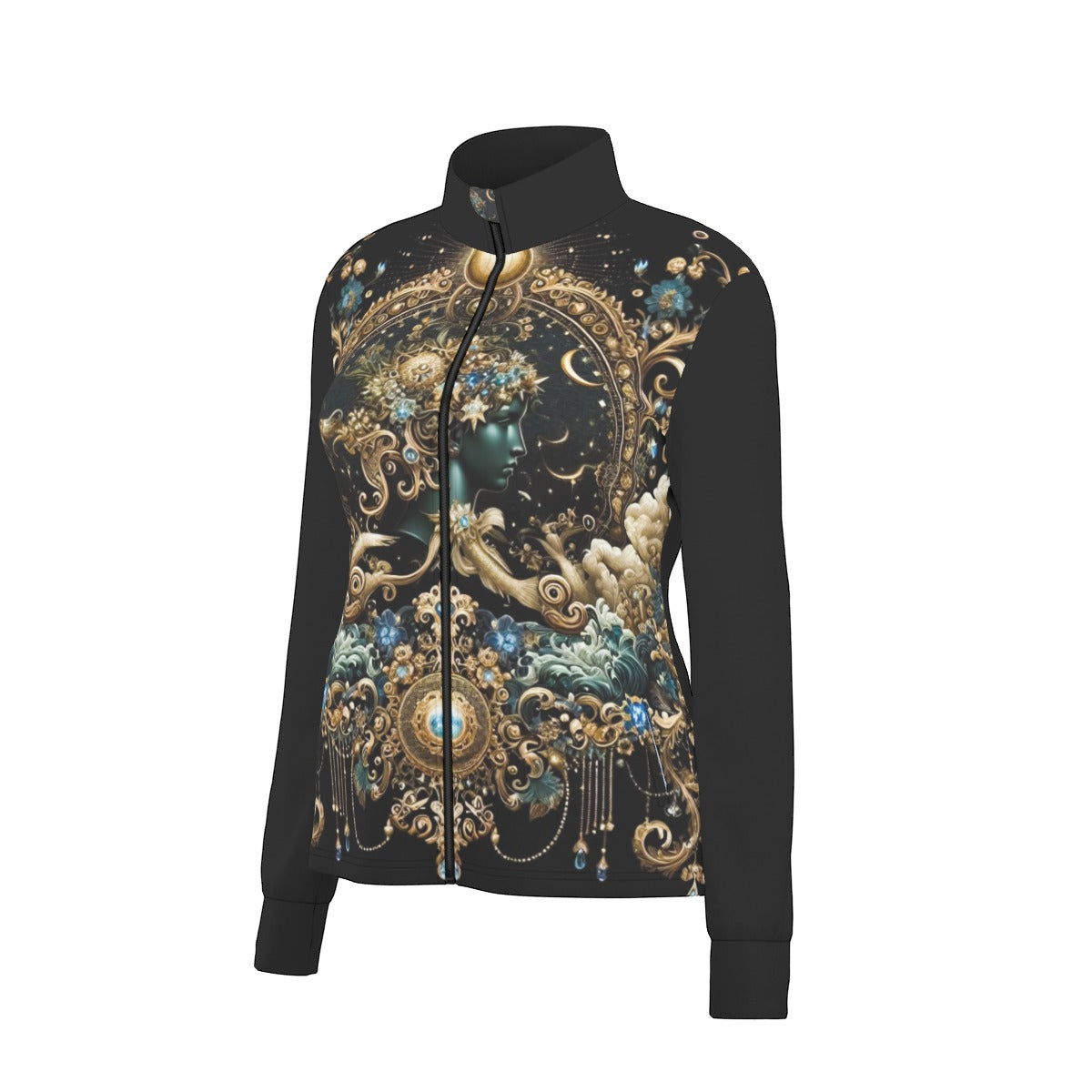 Virgo Zodiac Round Neck Jacket