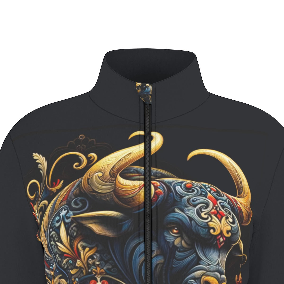 Taurus Zodiac Round Neck Jacket