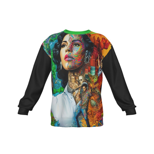 Sudadera Unisex Cuello Redondo Arte Callejero