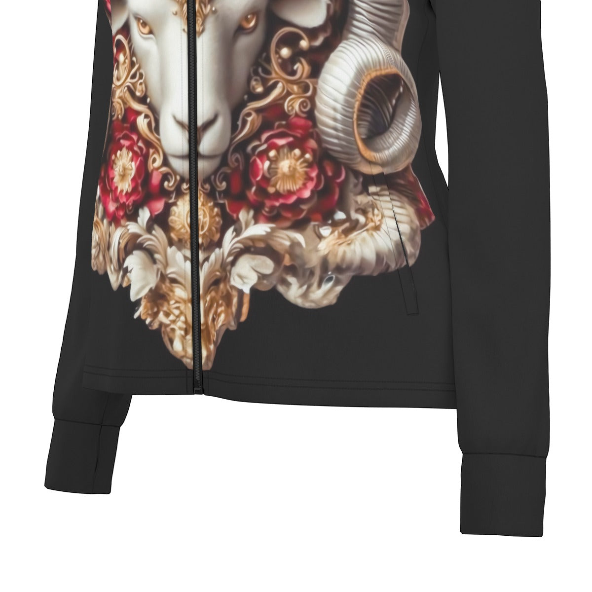 Aries Zodiac Round Neck Jacket